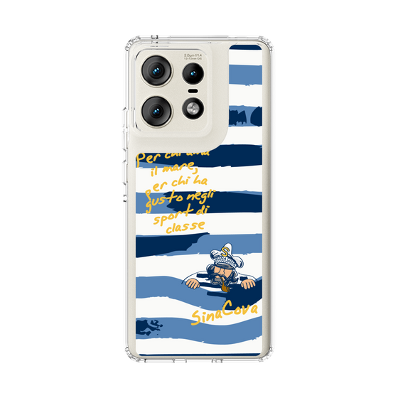 Slim Protection Case［ SINA COVA - Border Stripes ］