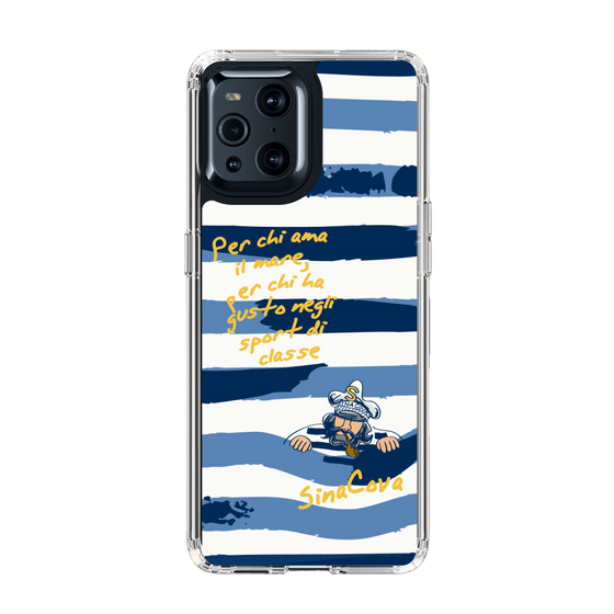 Slim Protection Case［ SINA COVA - Border Stripes ］