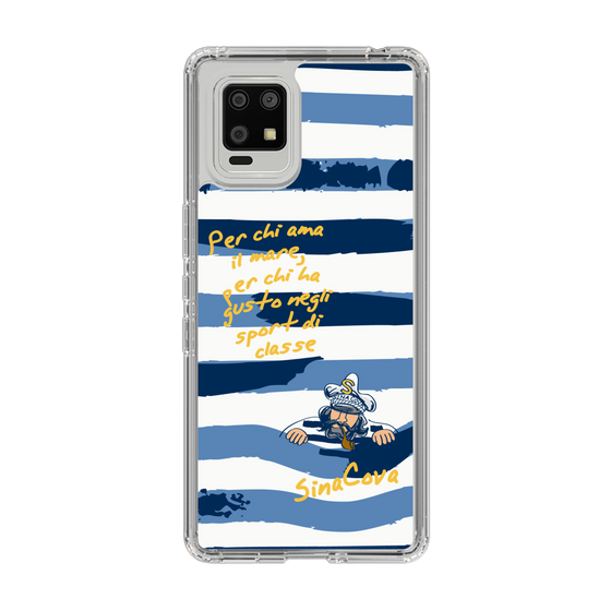 Slim Protection Case［ SINA COVA - Border Stripes ］