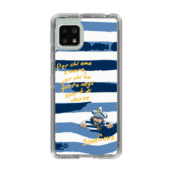 Slim Protection Case［ SINA COVA - Border Stripes ］