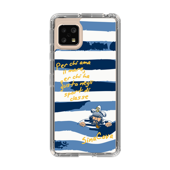 Slim Protection Case［ SINA COVA - Border Stripes ］
