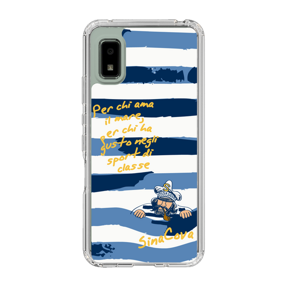 Slim Protection Case［ SINA COVA - Border Stripes ］