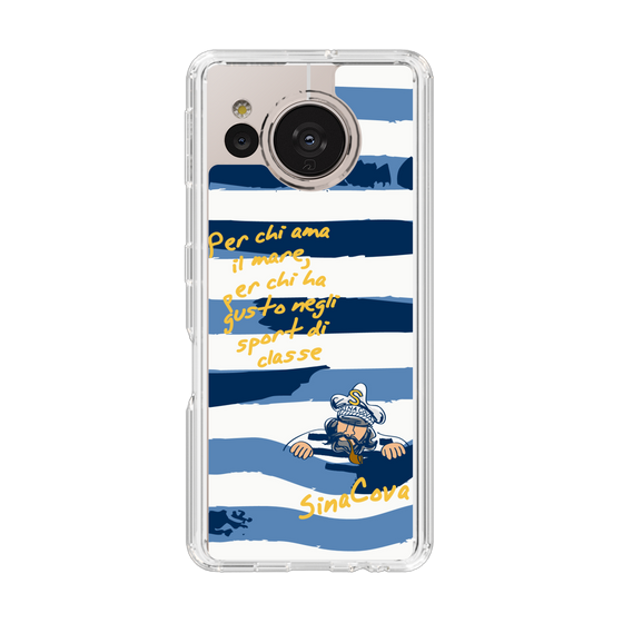 Slim Protection Case［ SINA COVA - Border Stripes ］