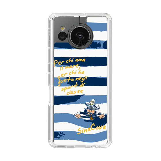 Slim Protection Case［ SINA COVA - Border Stripes ］
