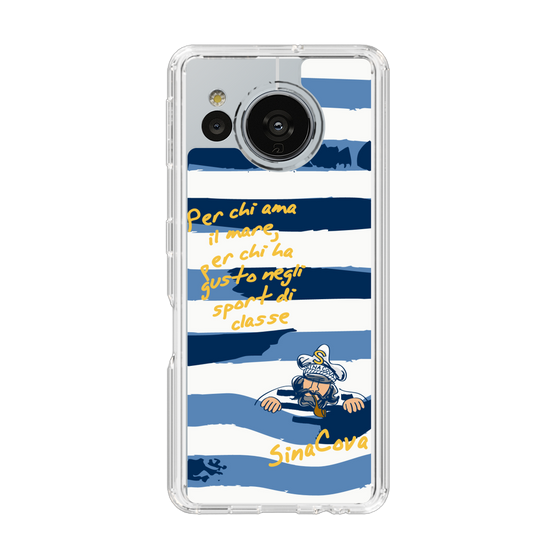 Slim Protection Case［ SINA COVA - Border Stripes ］