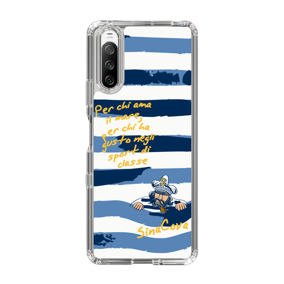 Slim Protection Case［ SINA COVA - Border Stripes ］