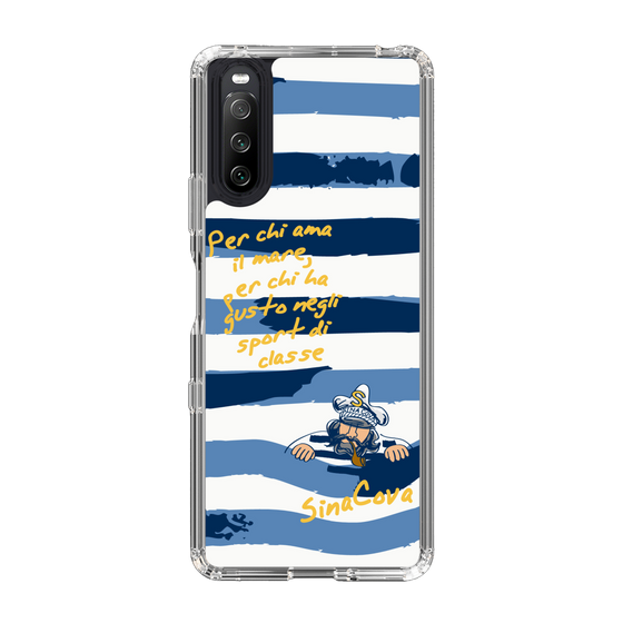 Slim Protection Case［ SINA COVA - Border Stripes ］