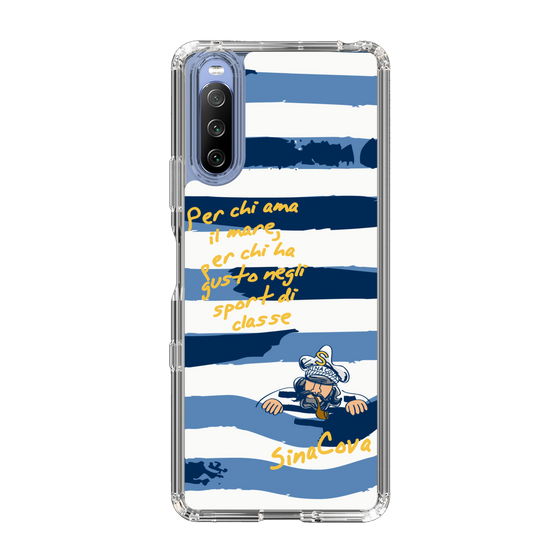 Slim Protection Case［ SINA COVA - Border Stripes ］