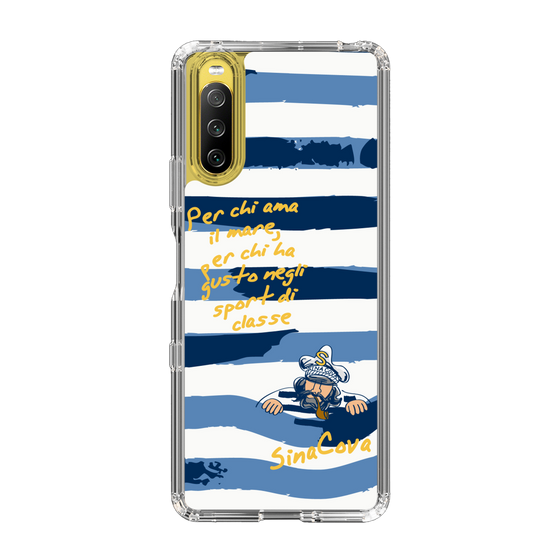 Slim Protection Case［ SINA COVA - Border Stripes ］