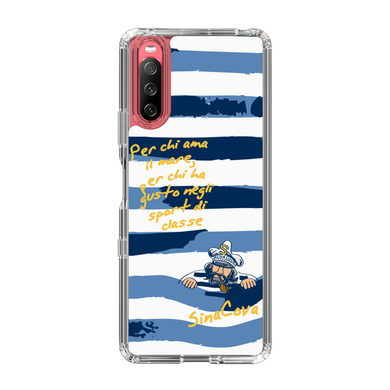 Slim Protection Case［ SINA COVA - Border Stripes ］