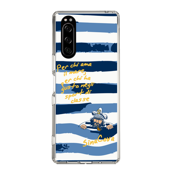 Slim Protection Case［ SINA COVA - Border Stripes ］