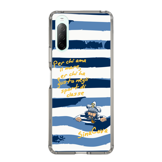 Slim Protection Case［ SINA COVA - Border Stripes ］