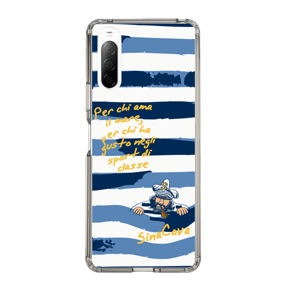Slim Protection Case［ SINA COVA - Border Stripes ］