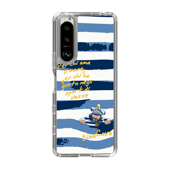 Slim Protection Case［ SINA COVA - Border Stripes ］