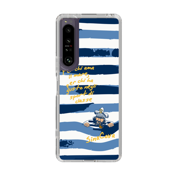 Slim Protection Case［ SINA COVA - Border Stripes ］