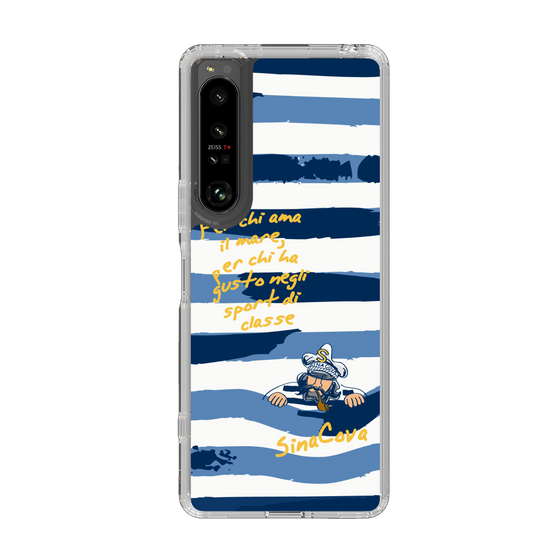 Slim Protection Case［ SINA COVA - Border Stripes ］