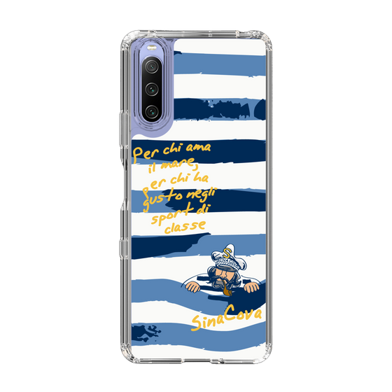 Slim Protection Case［ SINA COVA - Border Stripes ］