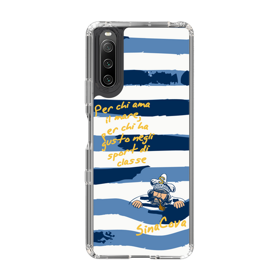 Slim Protection Case［ SINA COVA - Border Stripes ］