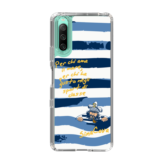 Slim Protection Case［ SINA COVA - Border Stripes ］
