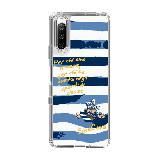 Slim Protection Case［ SINA COVA - Border Stripes ］