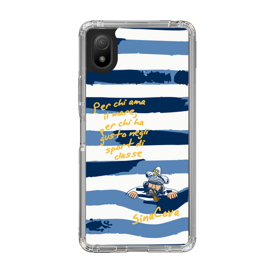 Slim Protection Case［ SINA COVA - Border Stripes ］