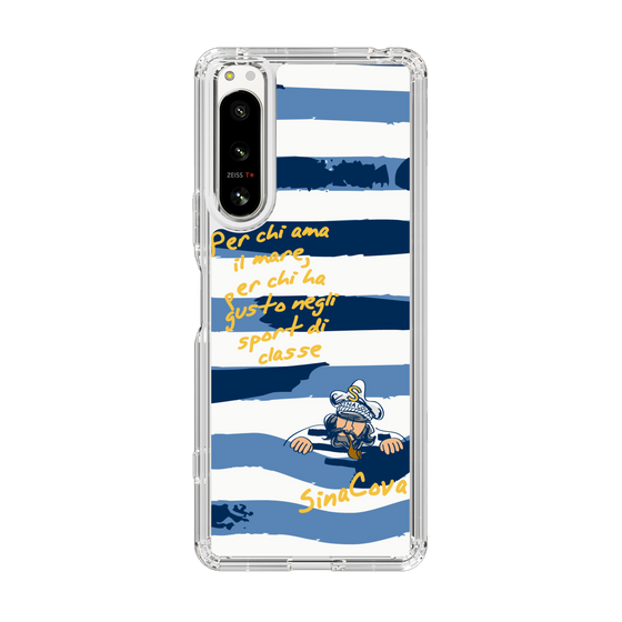 Slim Protection Case［ SINA COVA - Border Stripes ］