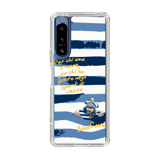 Slim Protection Case［ SINA COVA - Border Stripes ］