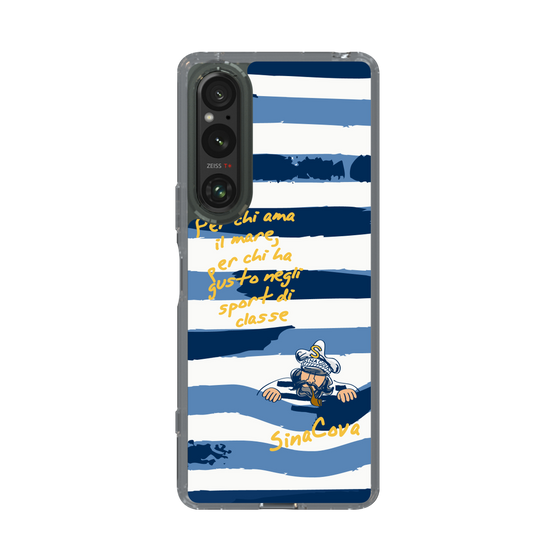 Slim Protection Case［ SINA COVA - Border Stripes ］