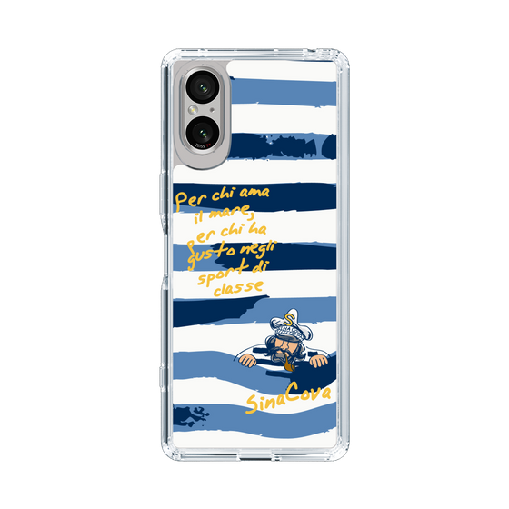 Slim Protection Case［ SINA COVA - Border Stripes ］