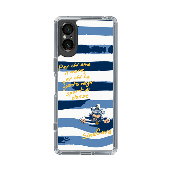 Slim Protection Case［ SINA COVA - Border Stripes ］