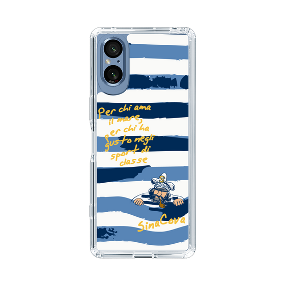 Slim Protection Case［ SINA COVA - Border Stripes ］