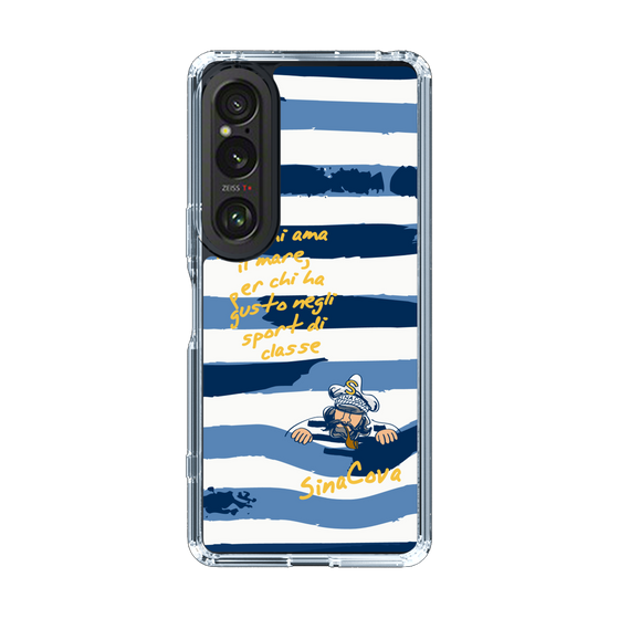 Slim Protection Case［ SINA COVA - Border Stripes ］