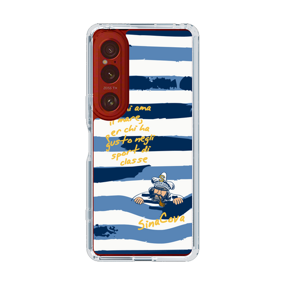 Slim Protection Case［ SINA COVA - Border Stripes ］