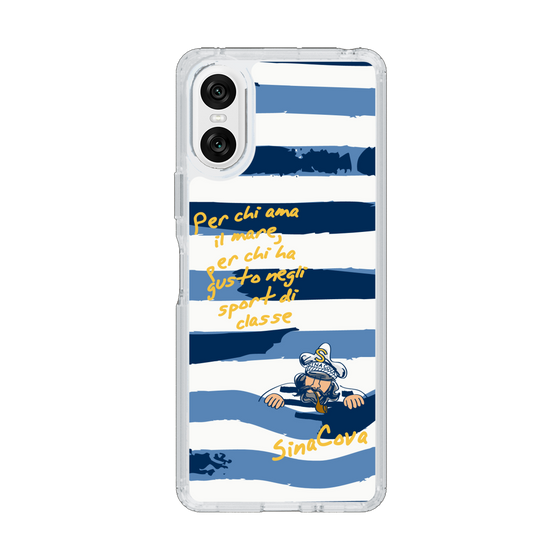 Slim Protection Case［ SINA COVA - Border Stripes ］