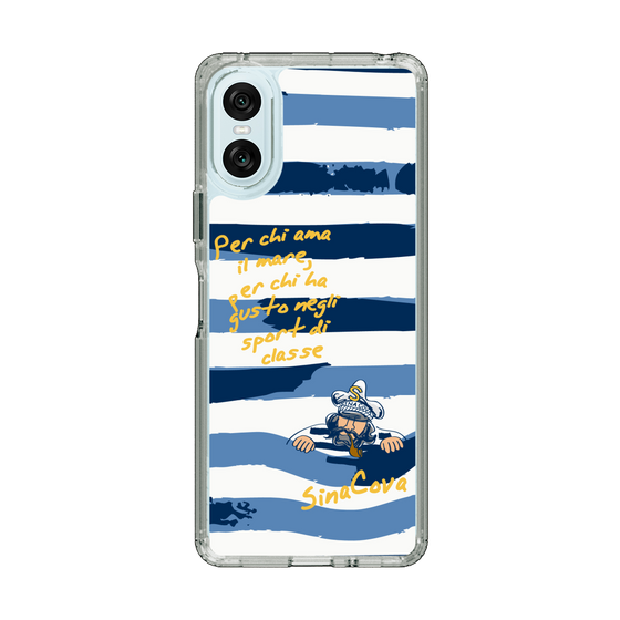 Slim Protection Case［ SINA COVA - Border Stripes ］