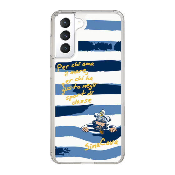 Slim Protection Case［ SINA COVA - Border Stripes ］