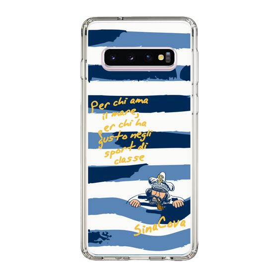 Slim Protection Case［ SINA COVA - Border Stripes ］