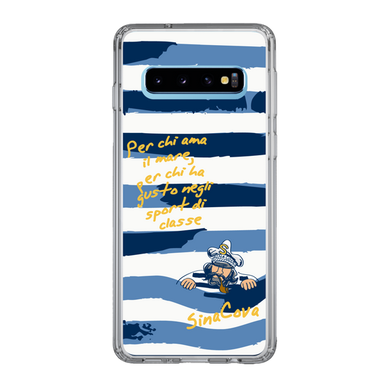 Slim Protection Case［ SINA COVA - Border Stripes ］