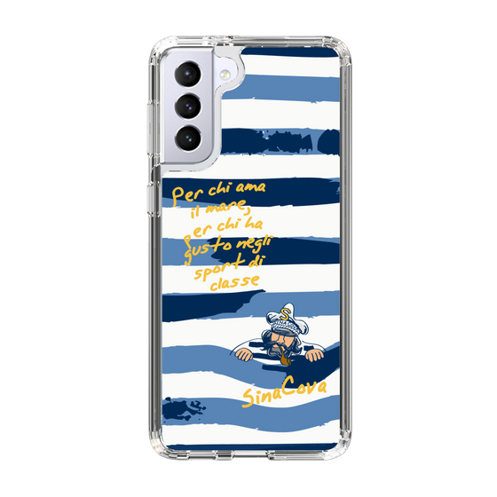 Slim Protection Case［ SINA COVA - Border Stripes ］