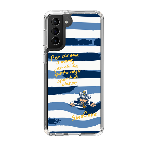 Slim Protection Case［ SINA COVA - Border Stripes ］