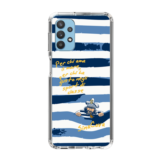 Slim Protection Case［ SINA COVA - Border Stripes ］