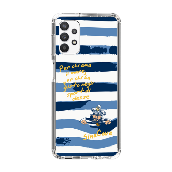 Slim Protection Case［ SINA COVA - Border Stripes ］