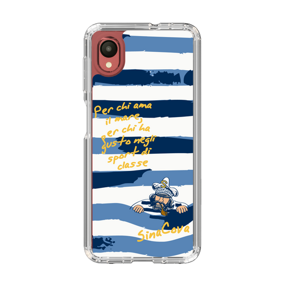 Slim Protection Case［ SINA COVA - Border Stripes ］