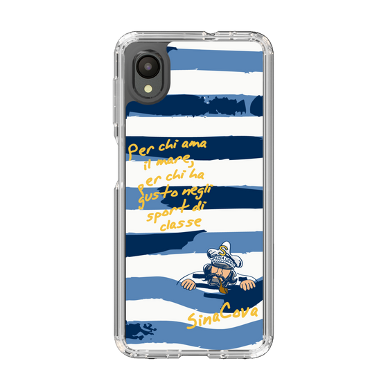 Slim Protection Case［ SINA COVA - Border Stripes ］