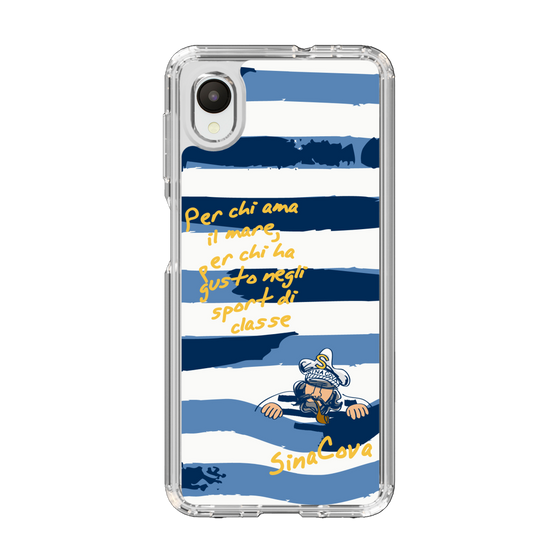 Slim Protection Case［ SINA COVA - Border Stripes ］
