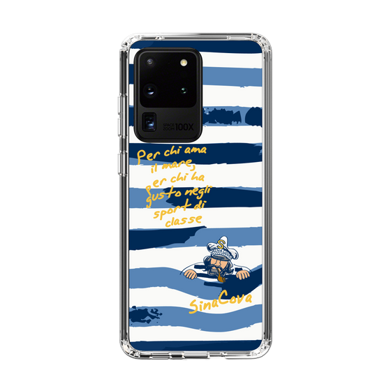 Slim Protection Case［ SINA COVA - Border Stripes ］