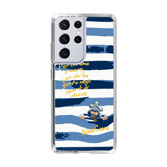 Slim Protection Case［ SINA COVA - Border Stripes ］
