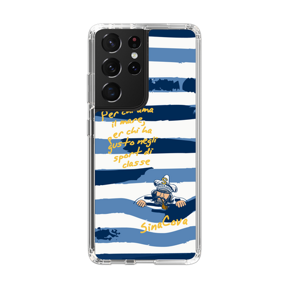 Slim Protection Case［ SINA COVA - Border Stripes ］