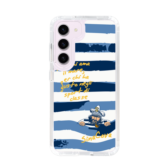 Slim Protection Case［ SINA COVA - Border Stripes ］