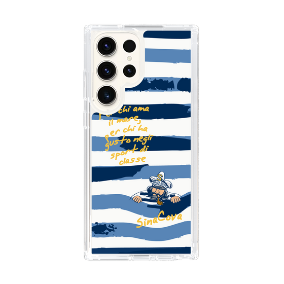 Slim Protection Case［ SINA COVA - Border Stripes ］